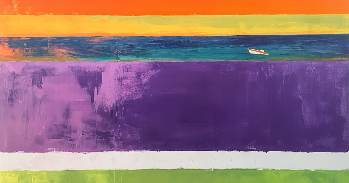 Small Boat, Large Color · ImageFM 006